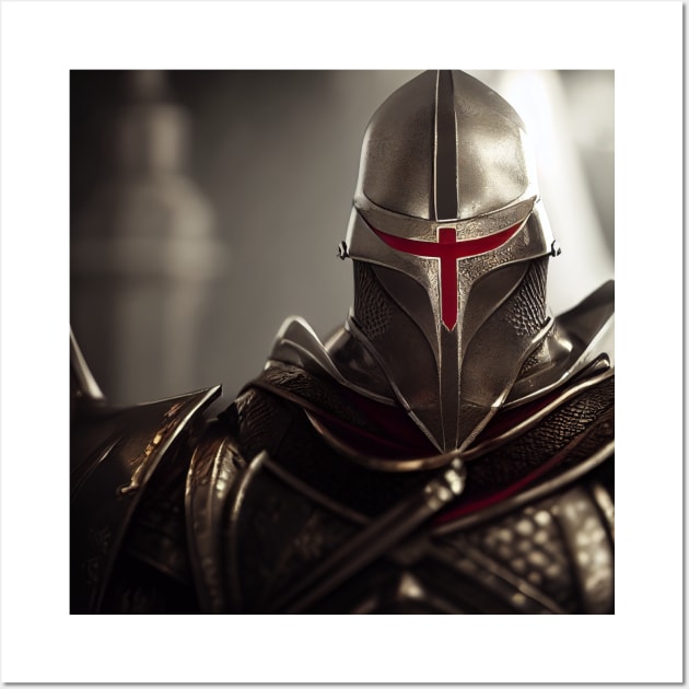 Knights Templar in The Holy Land Wall Art by Grassroots Green